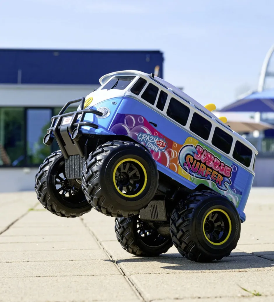 Fjernstyret Bil - RC Volkswagen T1 Bubble Bus>Dickie Toys