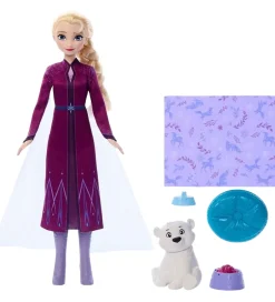 Dukke - 30 cm - Elsa + Baby Bear>Disney Frozen Hot
