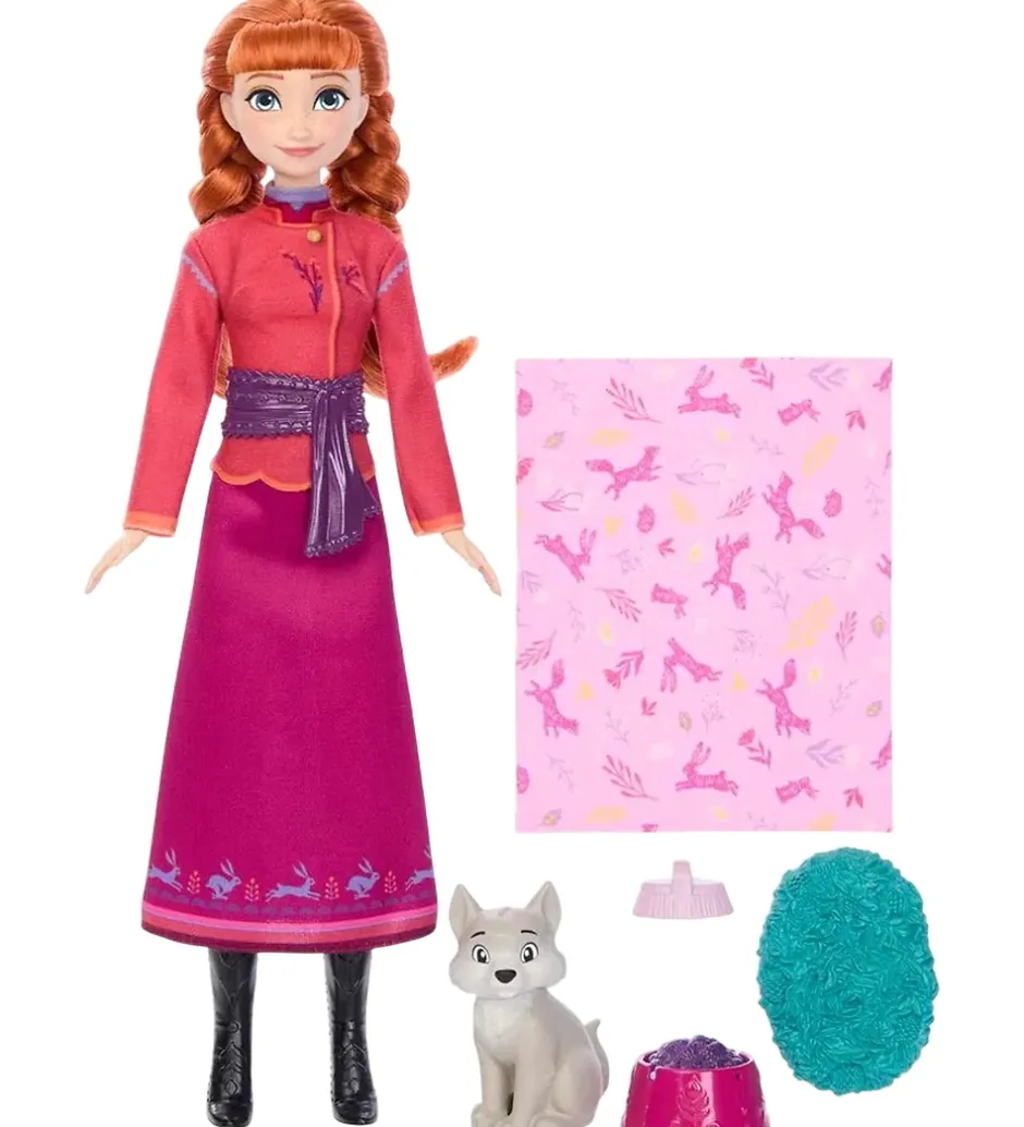 Dukke - 30 cm - Anna + Baby Fox>Disney Frozen Online