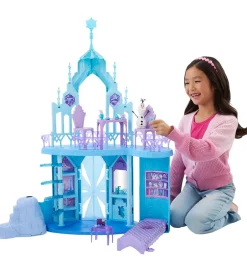 Dukkehus - 85 cm - Elsa's Frozen Ice Palace><noscript><img width=