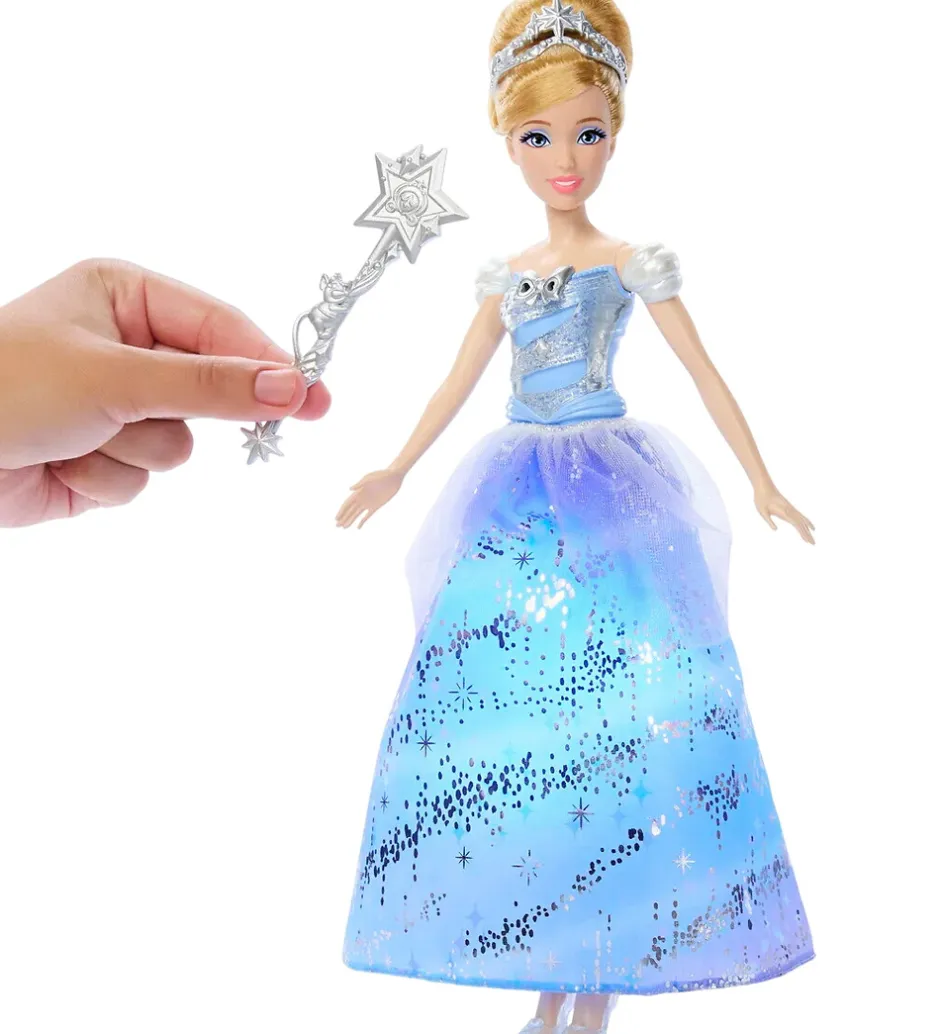 Dukke m. Lyd/Lys - 30 cm - Askepot>Disney Princess New