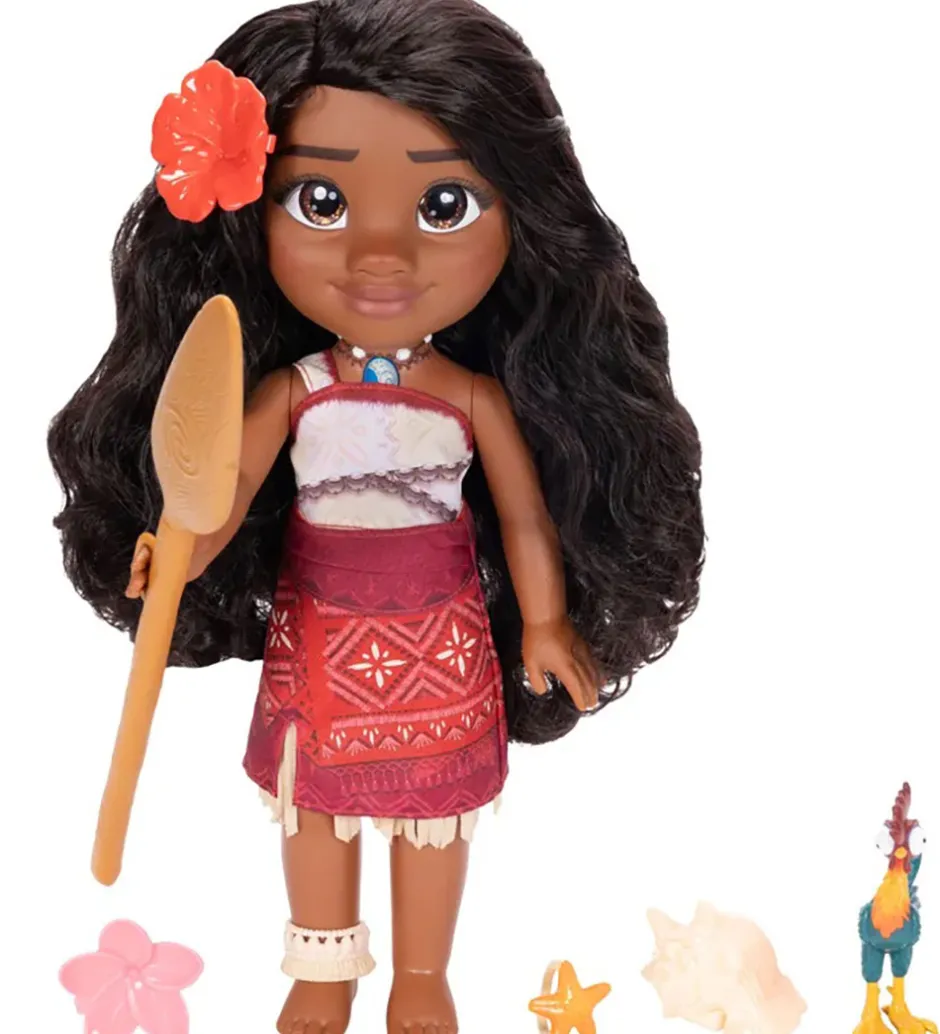 Vaiana Dukke 2 m. Tilbehør - 38 cm - Singing Fri>Disney Princess Discount
