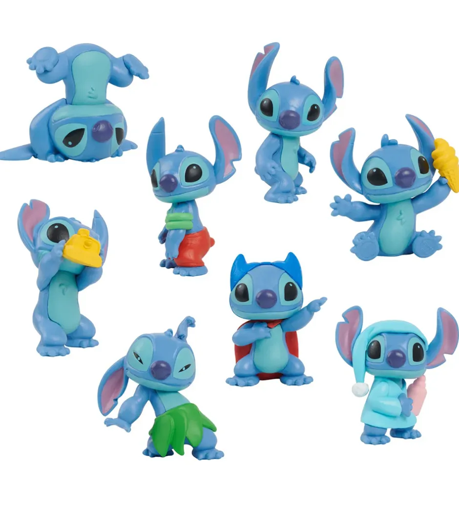 Disney Figurer - 8 Dele>Stitch Hot