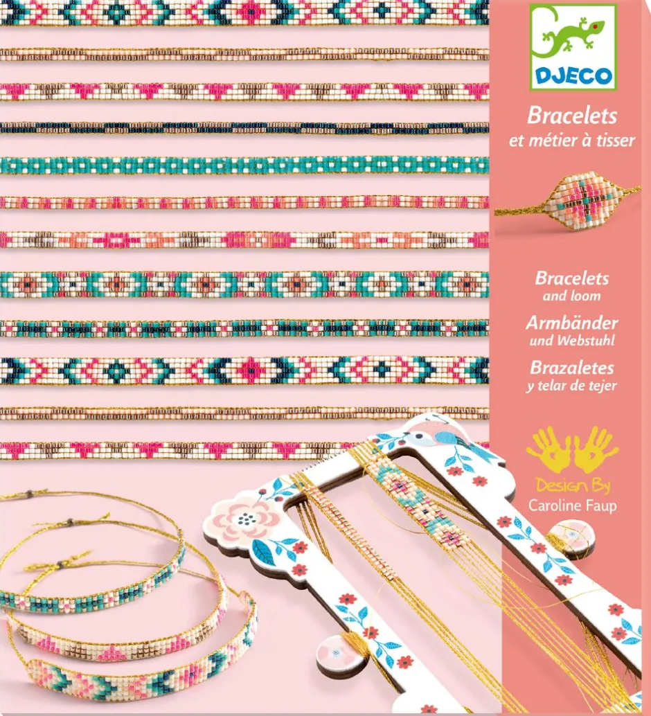 Armbåndssæt m. Væv - Jewels to Create>Djeco Outlet