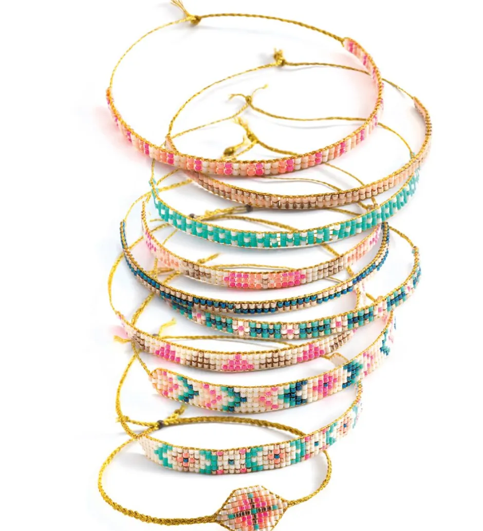 Armbåndssæt m. Væv - Jewels to Create>Djeco Outlet
