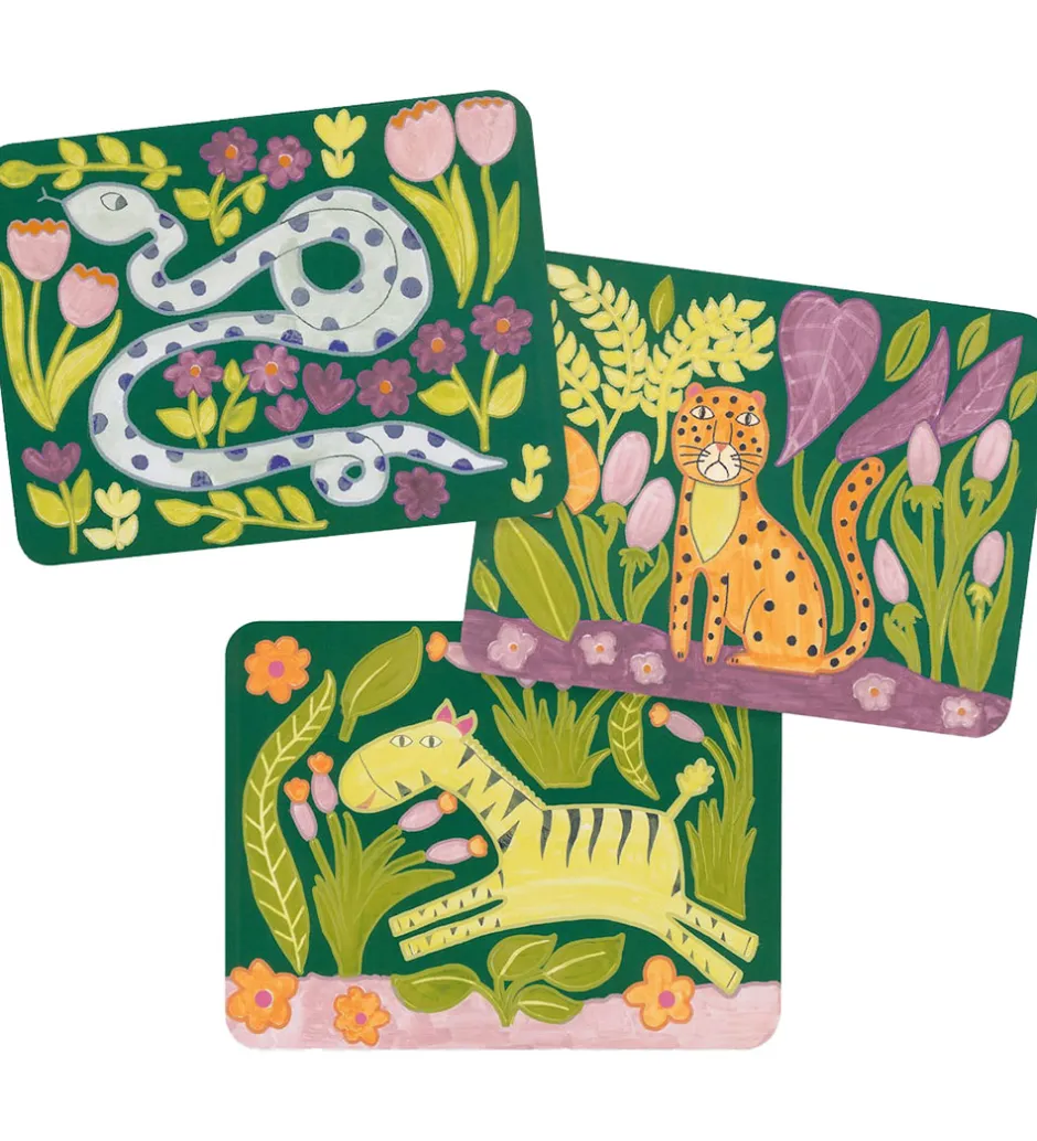 Farvesæt - Palette Painting - Wild Ones>Djeco New