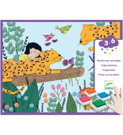 Fingermaling - Sæt - Jungle>Djeco Sale