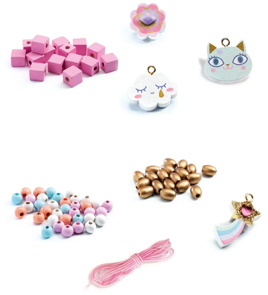 Hårbøjlesæt m. Monteringsplade - Jewels to Create>Djeco Discount