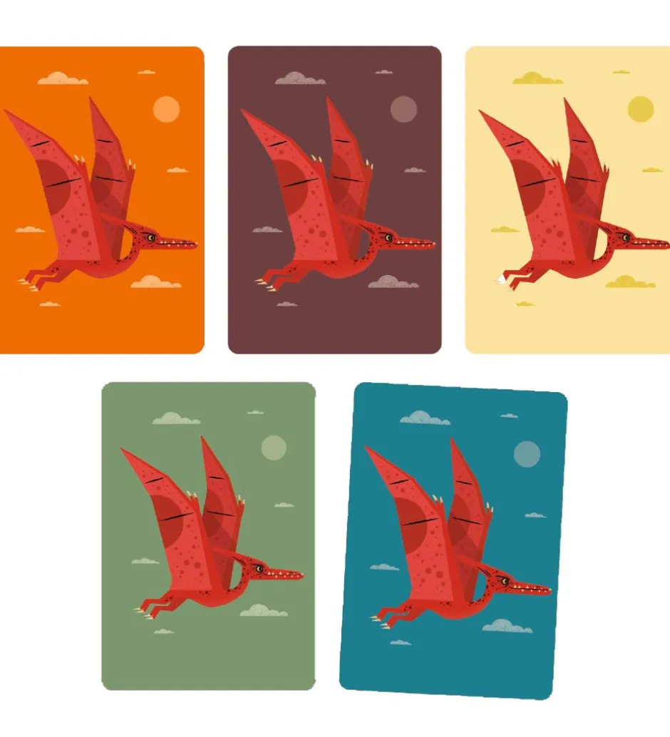 Kortspil - Dino Draft>Djeco