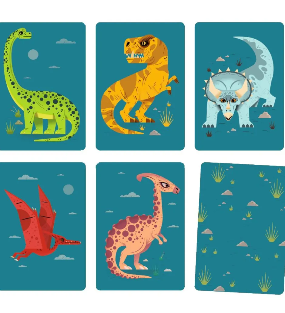 Kortspil - Dino Draft>Djeco