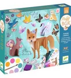 Kreasæt - 6 Projekter - Fluffy Box>Djeco Outlet