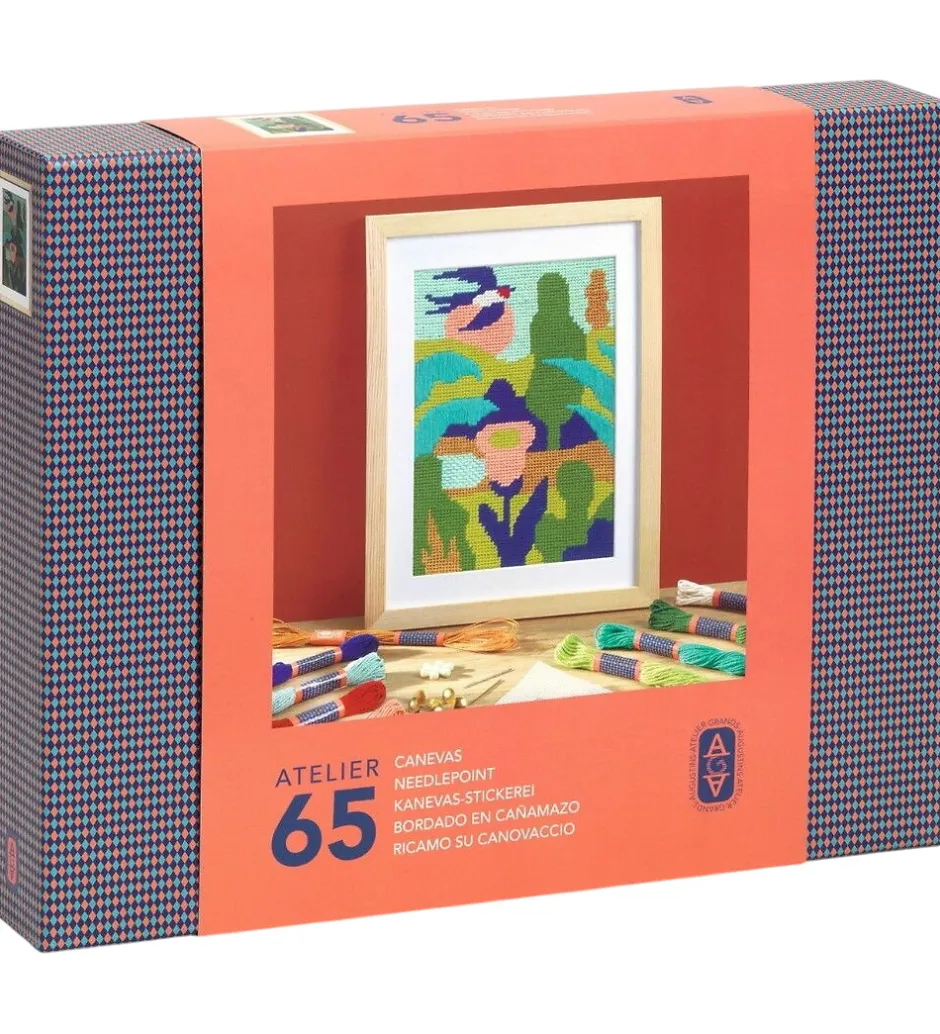 Kreasæt - Atelier 65 - Korssting>Djeco Sale