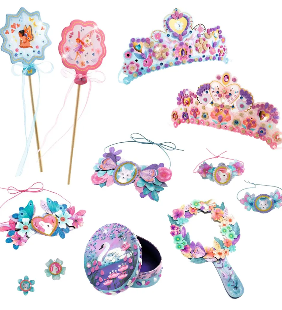 Kreasæt - DIY - Prinsesse Aktiviteter>Djeco Clearance