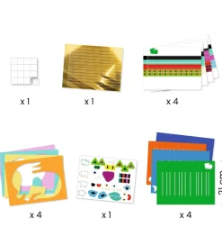 Kreasæt - Papir Flet - Dyr><noscript><img width=