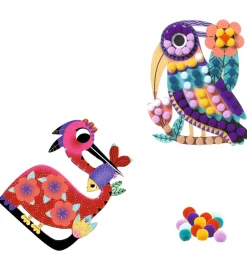 Kreasæt - POMPOMS Collage - Atelier Pompoms>Djeco