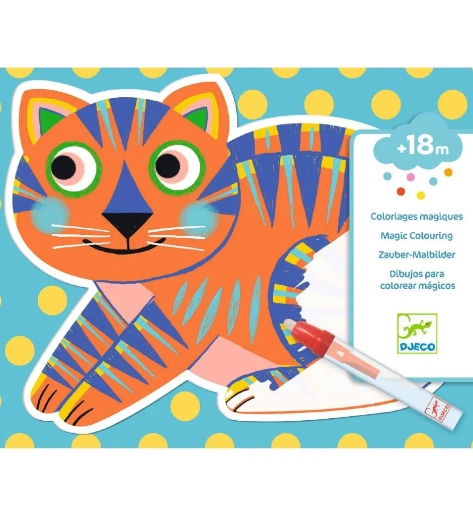 Magisk Farvelægning - Animaloma>Djeco Discount