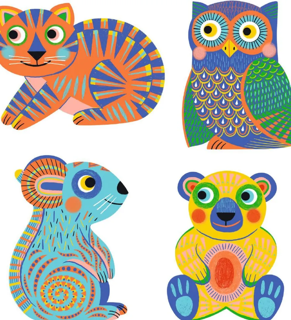 Magisk Farvelægning - Animaloma>Djeco Discount