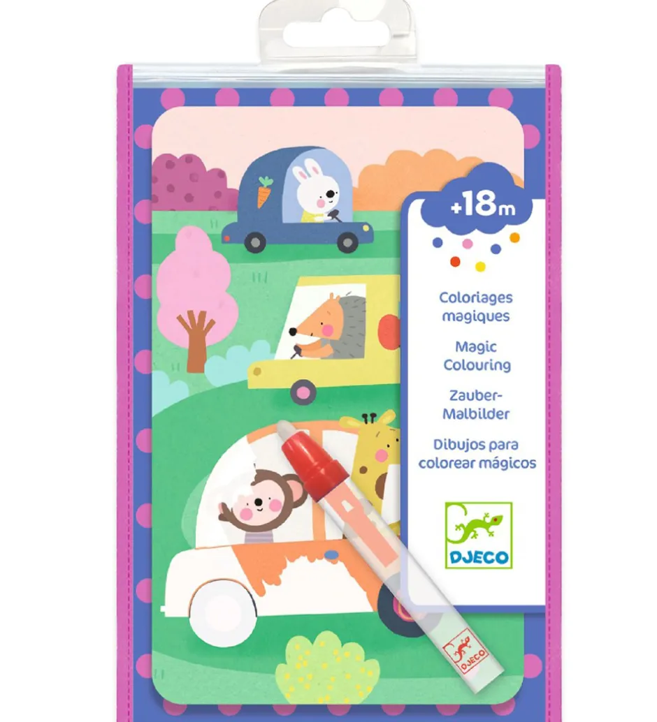 Malebog - Magic Colouring - On the Road>Djeco Sale
