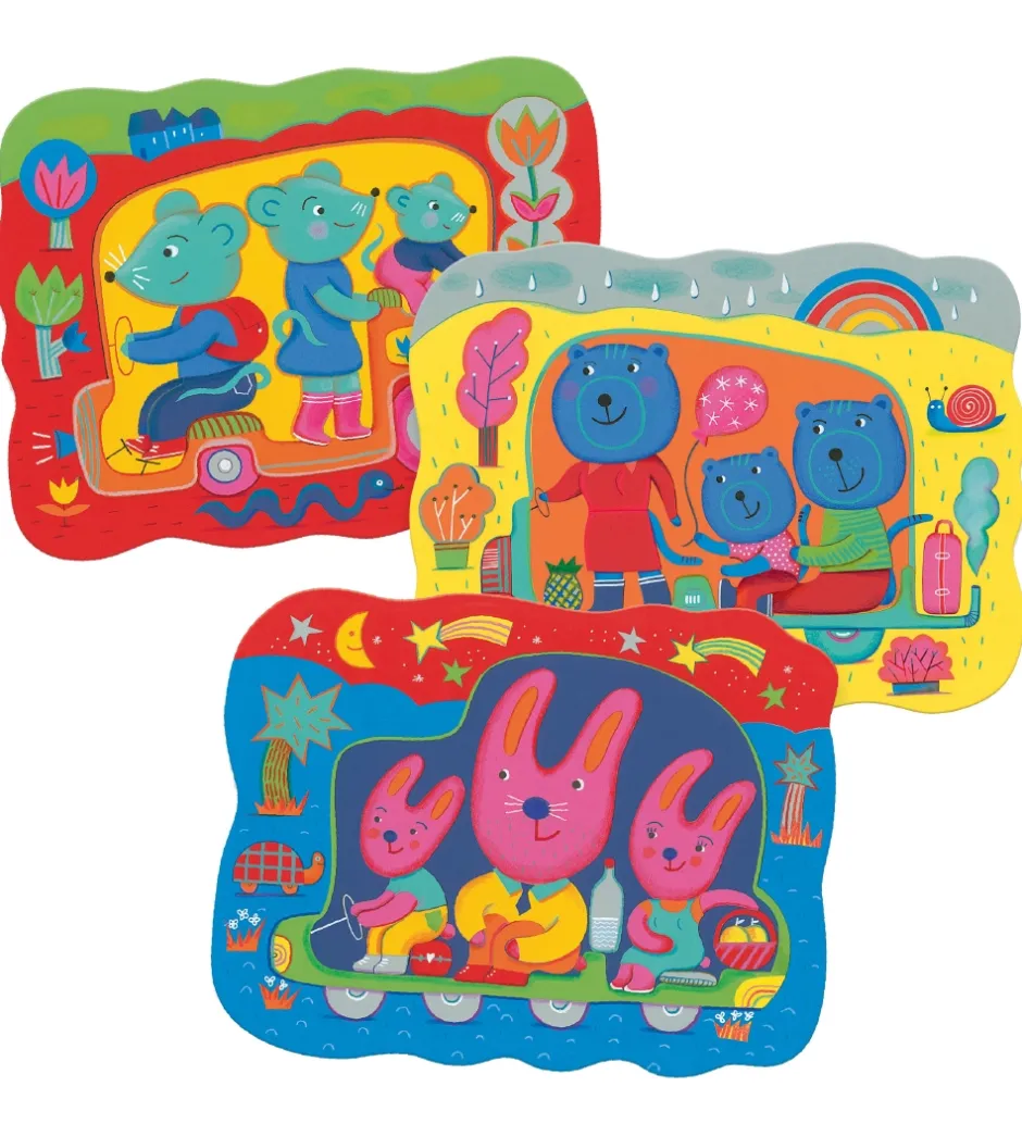 Malebog - Magic Coloring - Gul>Djeco Best