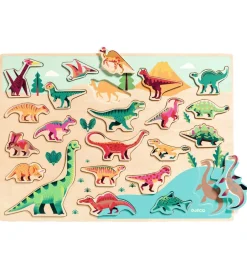 Puslespil - 22 Brikker - Puzzlo Dino>Djeco Clearance