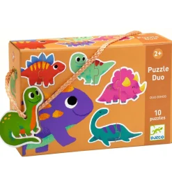 Puslespil - 10 stk. - Duo Dinos>Djeco Sale