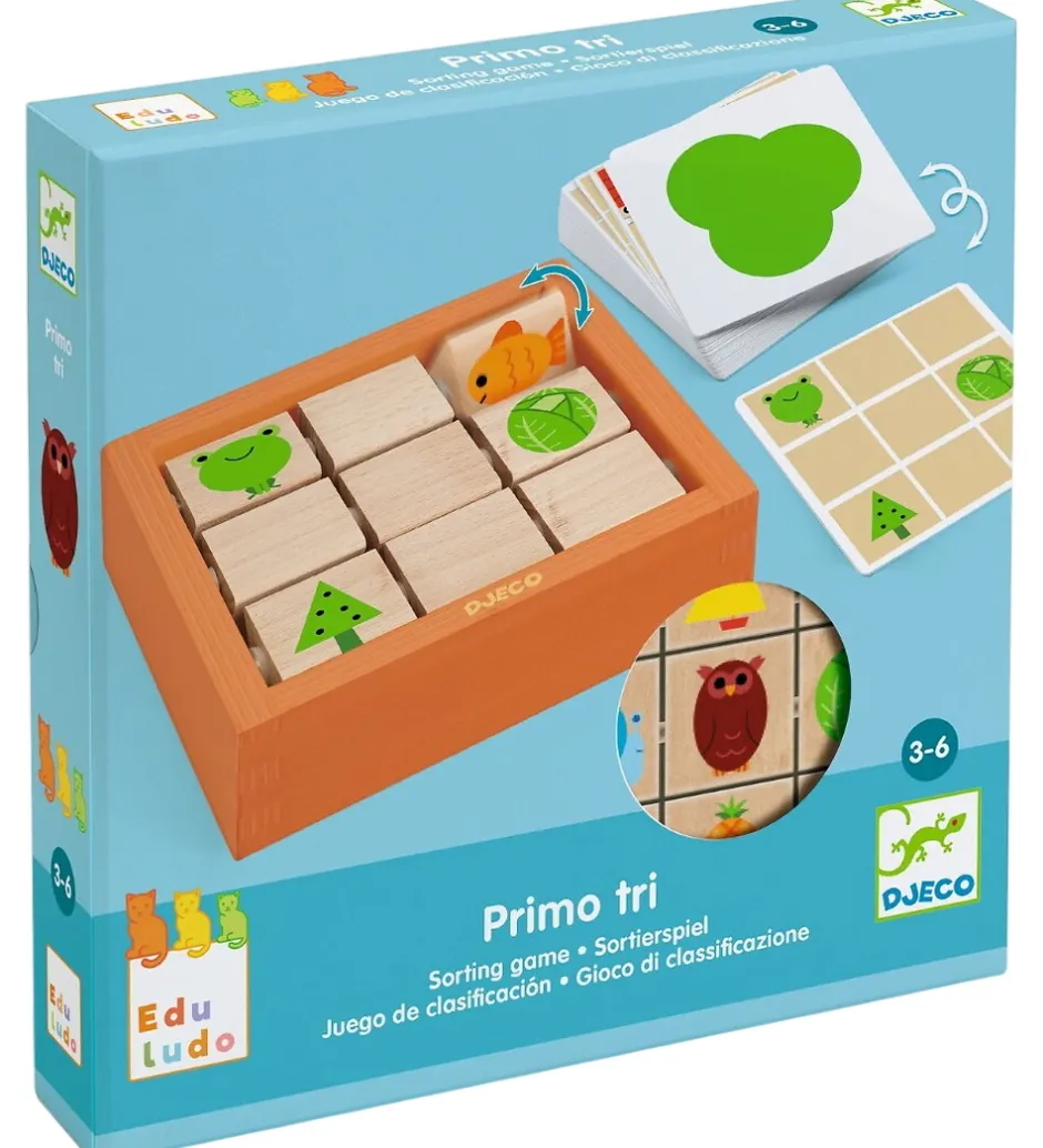 Sorteringsspil - Primo Tri>Djeco Outlet