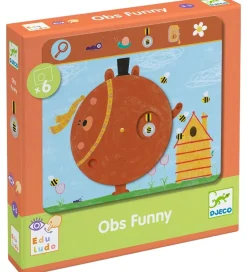 Spil - Find Og Drej - Obs Funny>Djeco Best