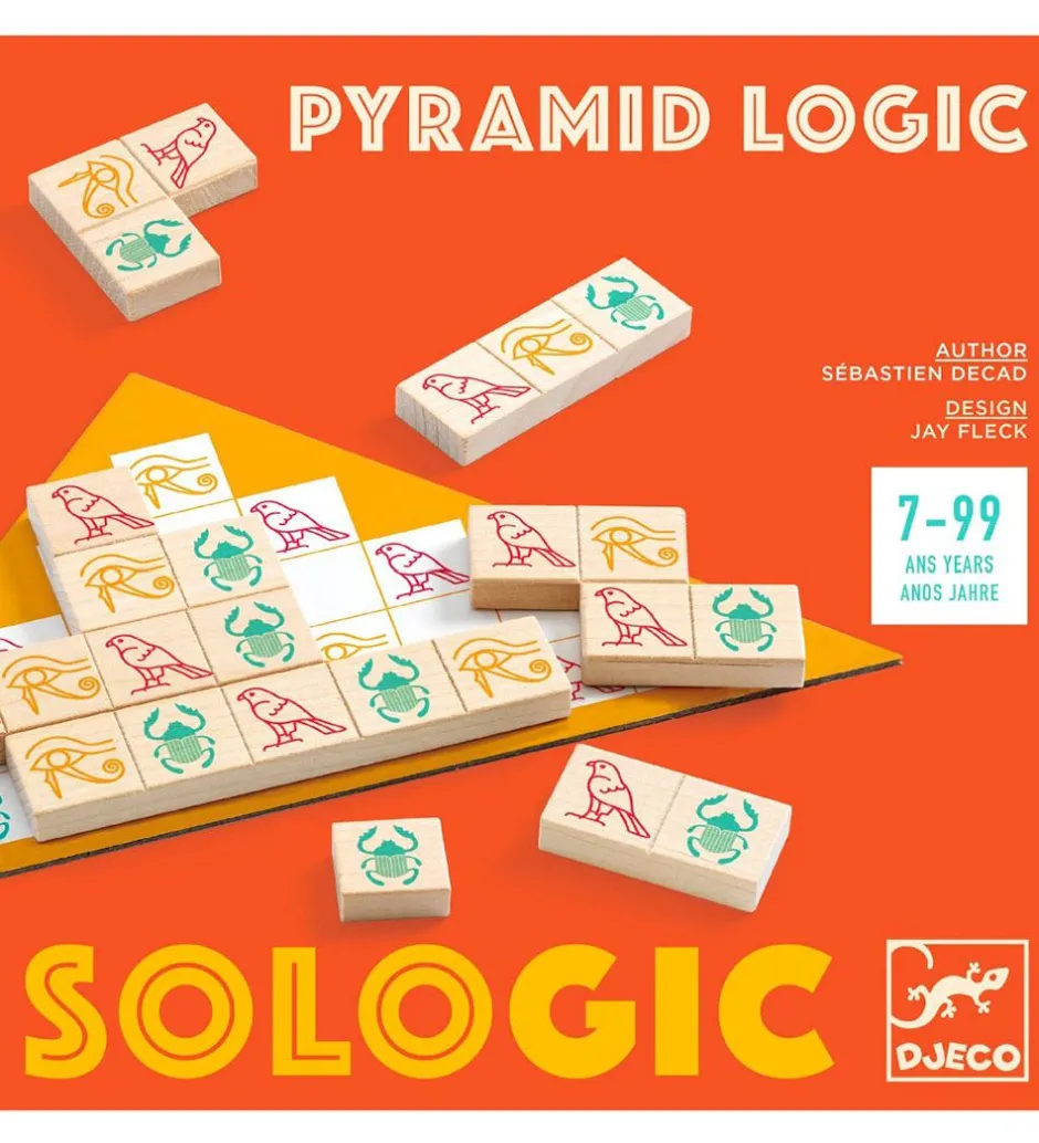 Spil - Pyramide Logik>Djeco Hot