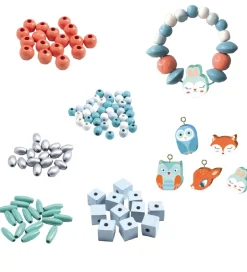 Træperler - 450 stk. - Små Dyr>Djeco Discount