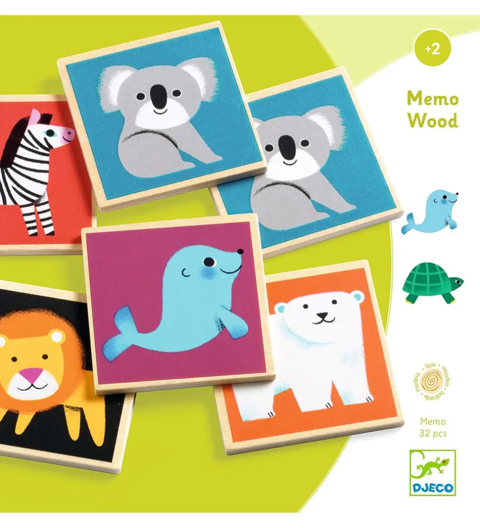 Vendespil - Memo Wood>Djeco Online