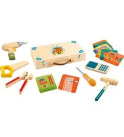 Værktøjskasse - Træ - Super Bricolo - Handyman>Djeco Clearance