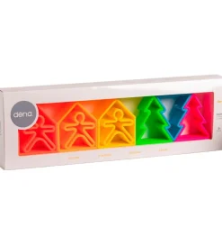Aktivitetslegetøj - Silikone - 9 Dele - Neon>Dëna Clearance