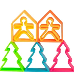 Aktivitetslegetøj - Silikone - 9 Dele - Neon><noscript><img width=