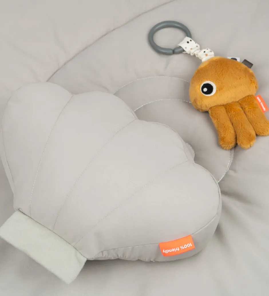 Aktivitetstæppe - Sea Friends - Grå>Done by Deer Online