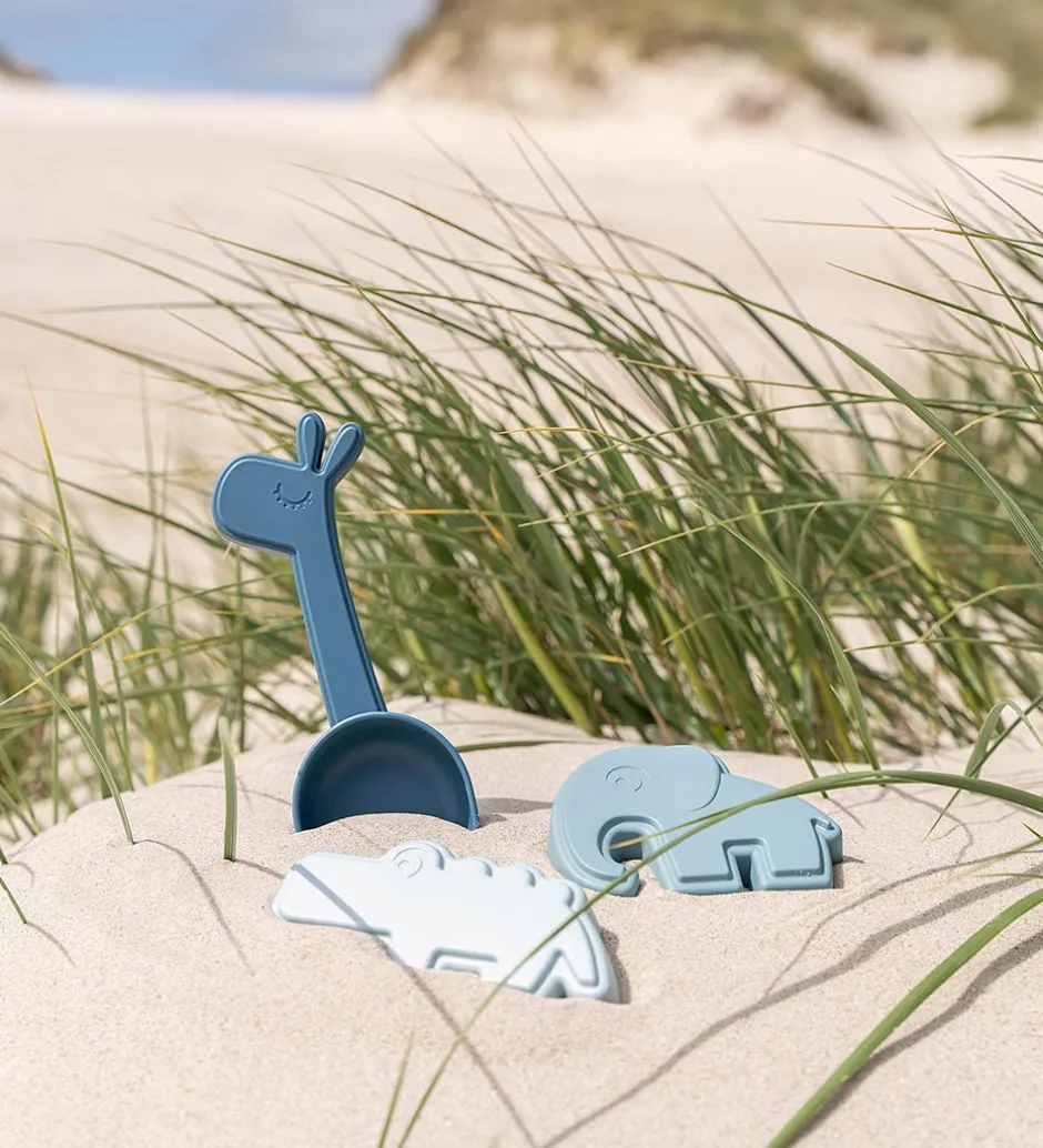 Strandsæt - 3 Dele - Deer Friends Blue>Done by Deer Clearance