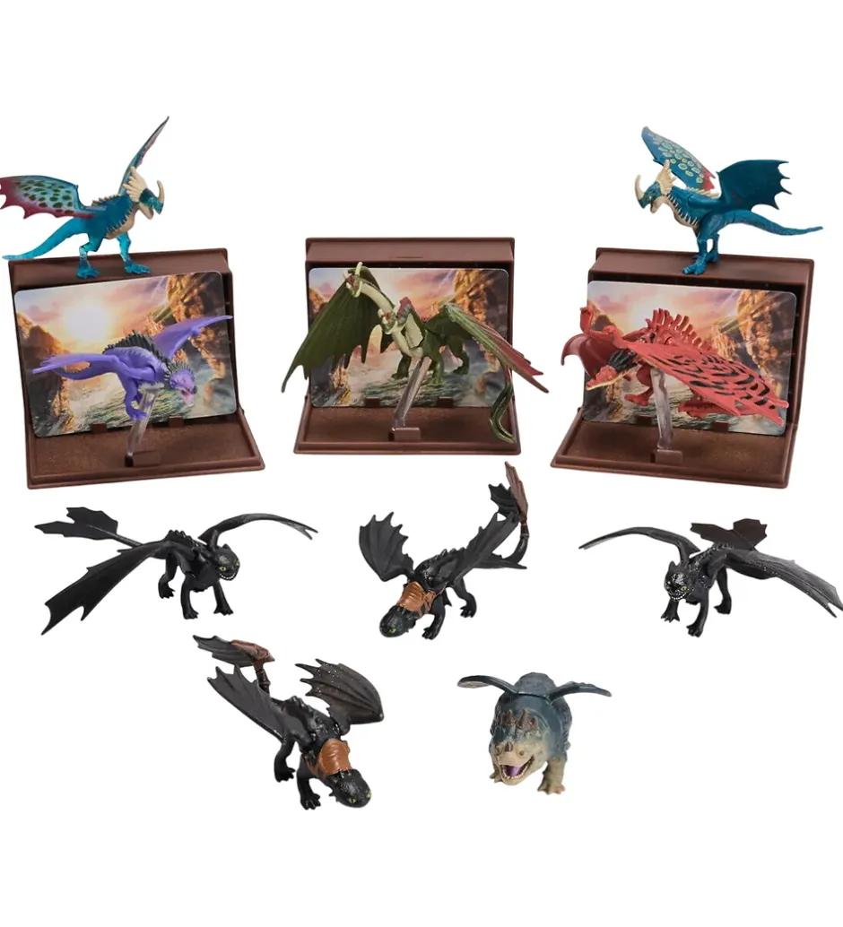 Legetøj - Asst. - Movie Mini Collectible>Dragons New