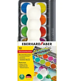 Vandfarver - 12 stk.>Eberhard Faber Outlet