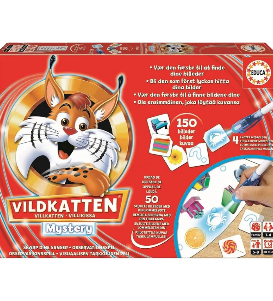 Brætspil - Vildkatten Mystery>Educa Outlet