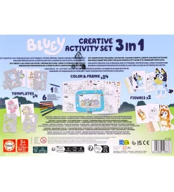Kreasæt - Bluey - 3 In 1 Creative Activity Set>Educa Hot