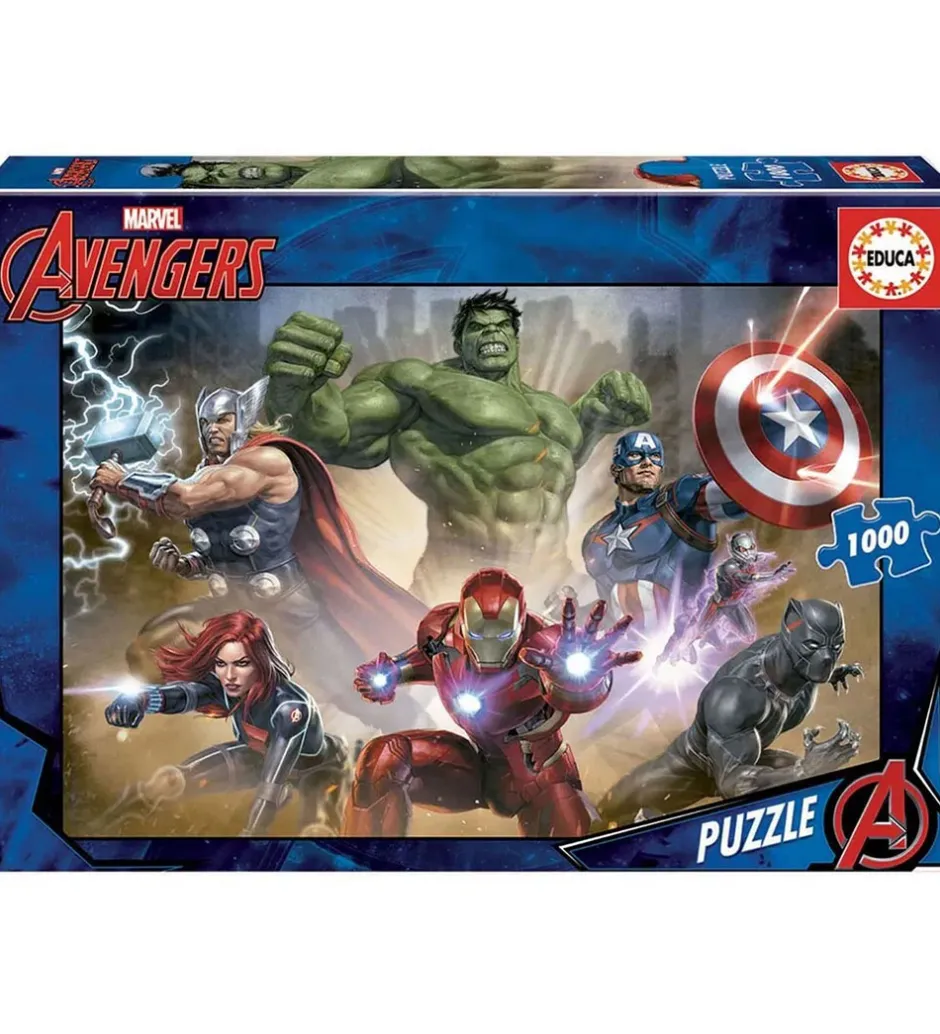 Puslespil - 1000 Brikker - The Avengers>Educa Sale