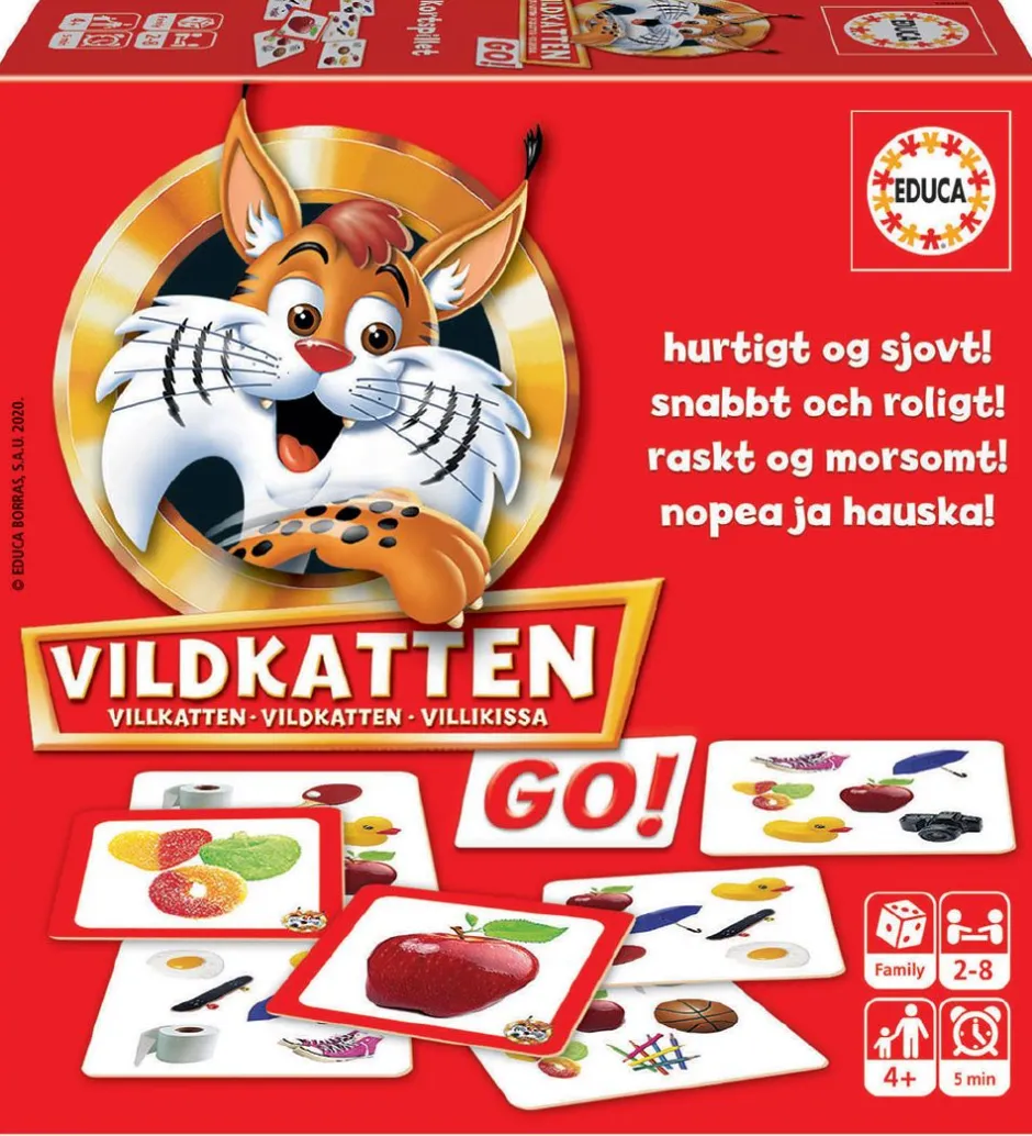 Rejsespil - Vildkatten GO>Educa Best