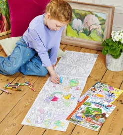 Fold Ud Malebog m. Klistermærker - Dinosaurer><noscript><img width=