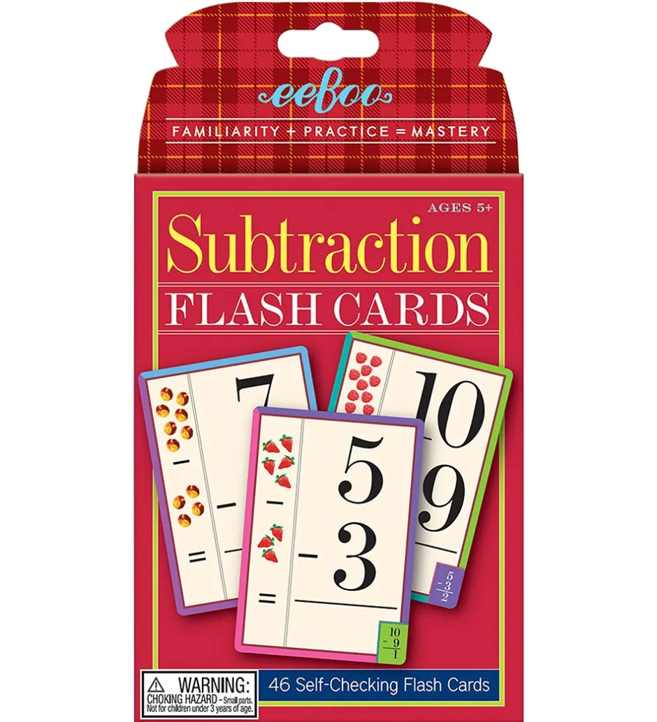Læringsspil - Subtraktion>Eeboo Clearance