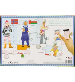 Pusplespil - 100 Brikker - Verdens Børn>Eeboo