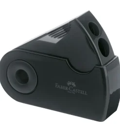 Blyantspidser - Dobbelt Sleeve - Sort>Faber-Castell Sale