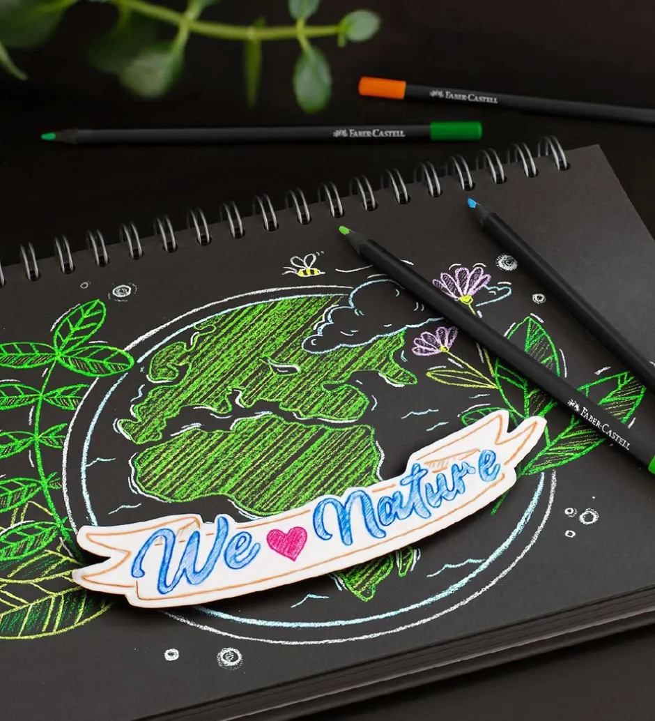 Farveblyanter - 12 stk. - Trekantet - Multi>Faber-Castell Outlet