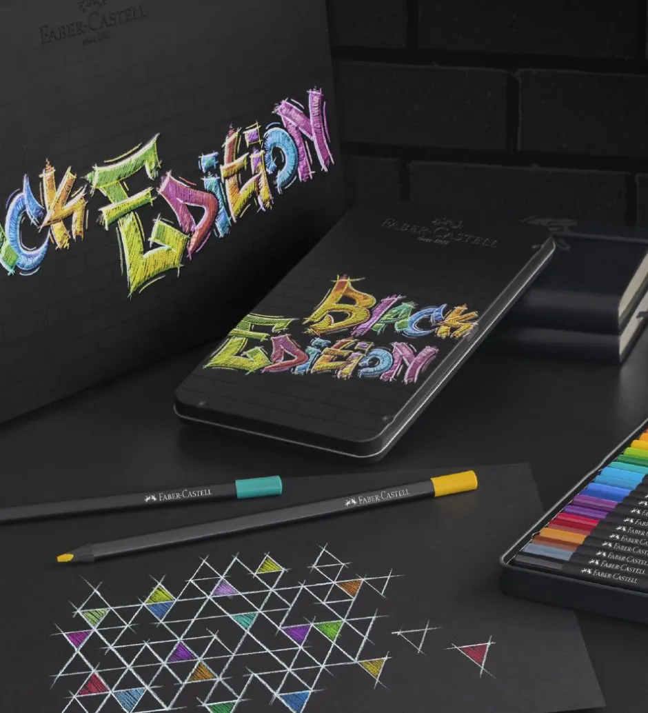Farveblyanter - Trekantet - 12 stk - Multi>Faber-Castell Discount