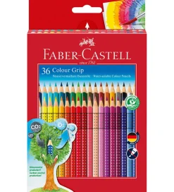 Farveblyanter - Grip - Akvarel - 36 stk - Multifar>Faber-Castell Clearance