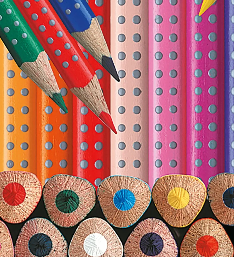Farveblyanter - Grip - akvarel - 24 stk - Multi>Faber-Castell New