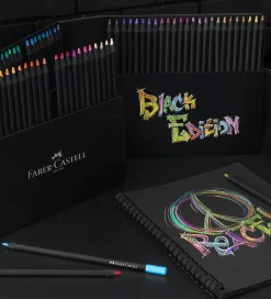 Farveblyanter - Trekantet - Black Edition - 100 St><noscript><img width=